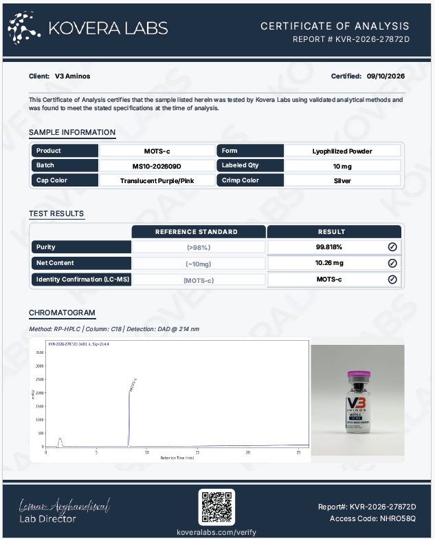 MOTS-C 10 mg - Image 3