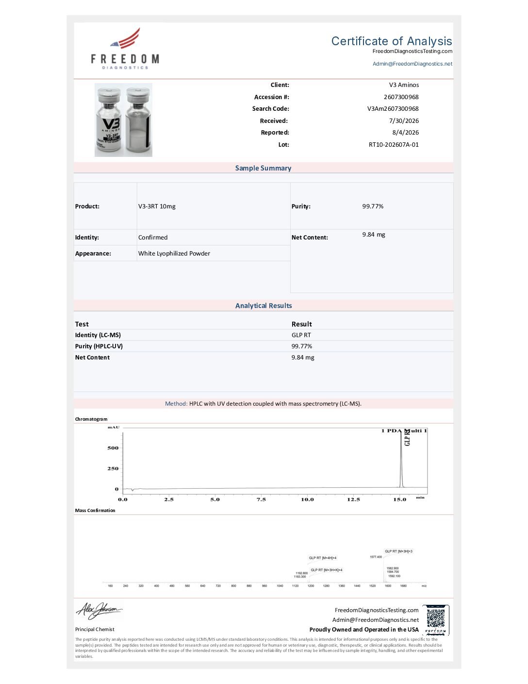 V3-3RT 10mg - Image 2